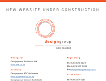 Tablet Screenshot of designgroup.co.nz